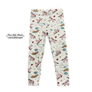 Carter's 3T Colorful Unicorn Rainbow Leggings